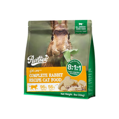 PARTNER Rabbit Recipe 8 oz bag, right angle