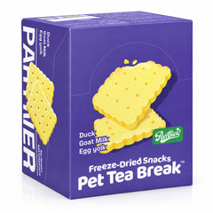 PARTNER Crispy Biscuit freeze-dried treats, 12-sachet box, upright view