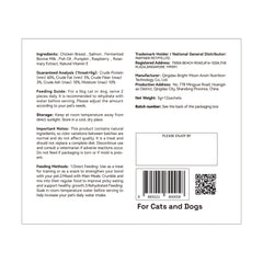 PARTNER It's Tea Time donut freeze-dried treats, back
